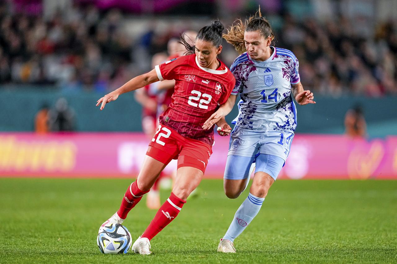 L'entrée en jeu de Meriame Terchoun a fait du bien à l'équipe de Suisse. [freshfocus - Ulrik Pedersen]