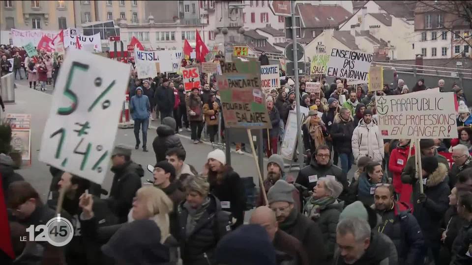 Après cinq journées de mobilisation de la fonction publique dans le canton de Vaud, des signes d’impatience et de tension apparaissent