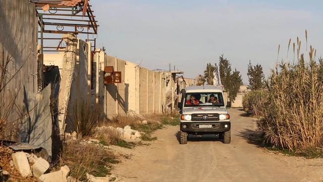 De nouvelles manifestations ont eu lieu lundi dans le sud de la Syrie sous contrôle du régime. [Keystone]