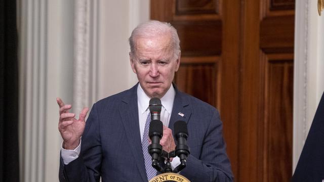 "Nous ne voulons pas d'une nouvelle Guerre froide" avec la Chine, a assuré Joe Biden. [Keystone - Shawn Thew]