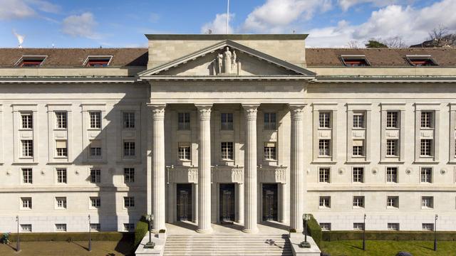 Le bâtiment du Tribunal fédéral à Lausanne. [Keystone - Laurent Gilliéron]