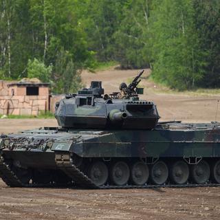 L'Allemagne a annoncé l'envoi de chars Leopard 2 à l'Ukraine. [AFP - Patrick Stollarz]