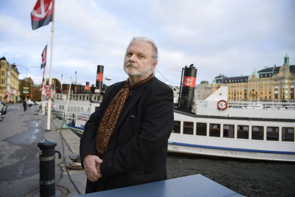 L'écrivain norvégien Jon Fosse photographié à Stockholm, Suède, le 21 octobre 2021. [AFP - JESSICA GOW / TT NEWS AGENCY]