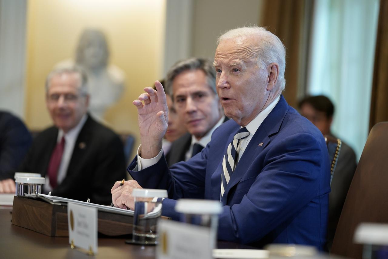 Le président américain Joe Biden. [Keystone - AP/Evan Vucci]