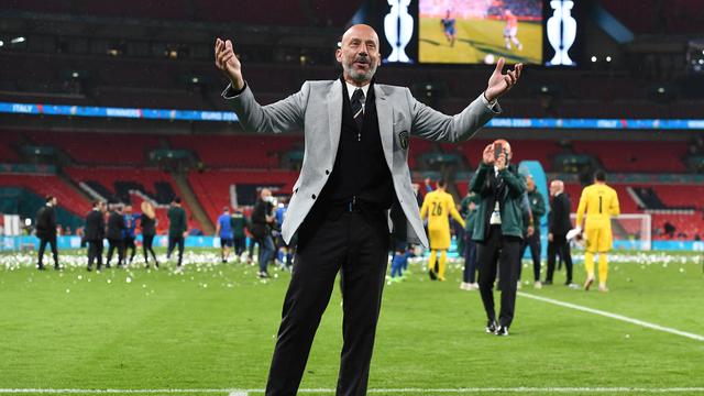 Gianluca Vialli était le chef de la délégation italienne lors du dernier Euro. [Andy Rain]