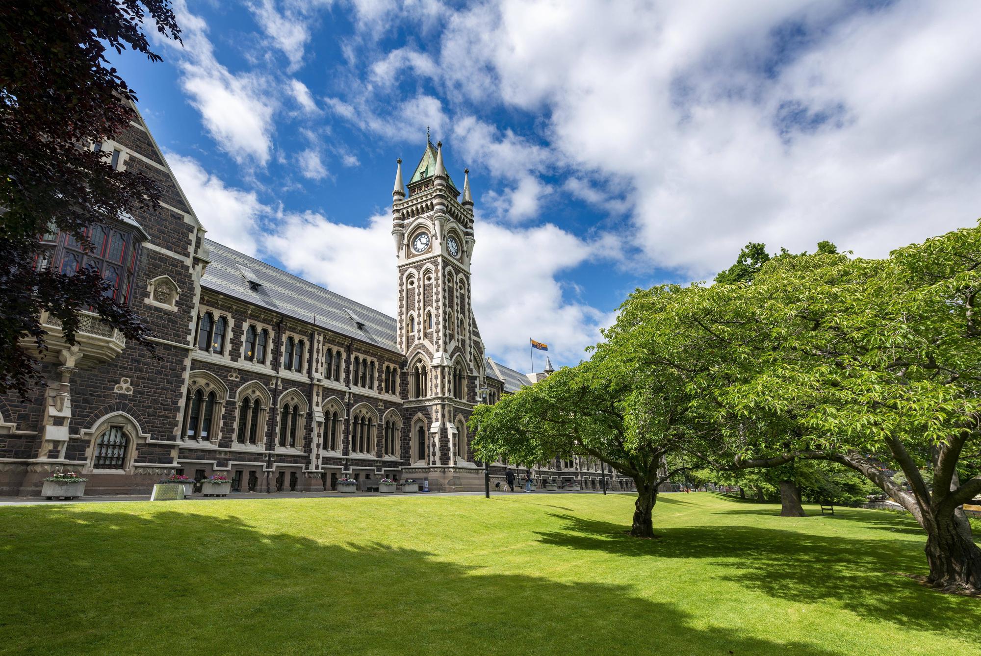 La Tour de l'Horloge de l'Université d'Otago à Dunedin. [Imago - Mara Brandl]