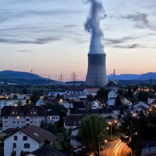 La central nucléaire de Gösgen, dans le canton de Soleure, photographiée le 29 mai 2011. [Keystone - Alessandro Della Bella]