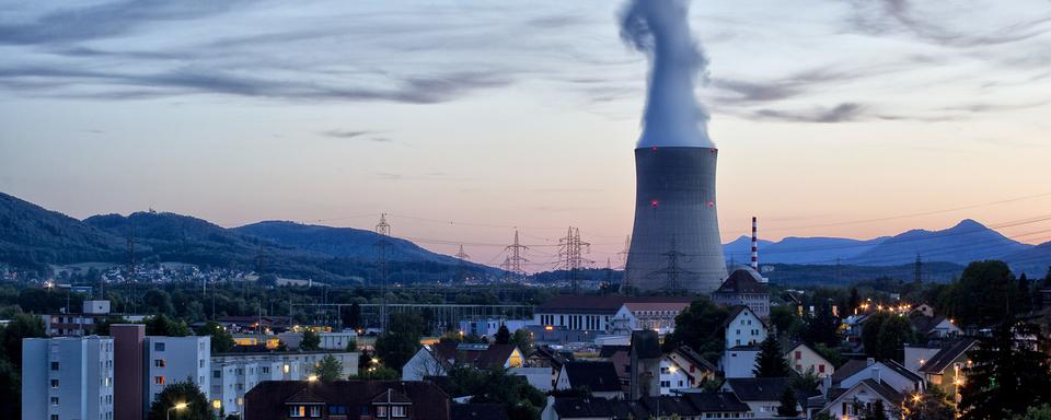 La central nucléaire de Gösgen, dans le canton de Soleure, photographiée le 29 mai 2011. [Keystone - Alessandro Della Bella]