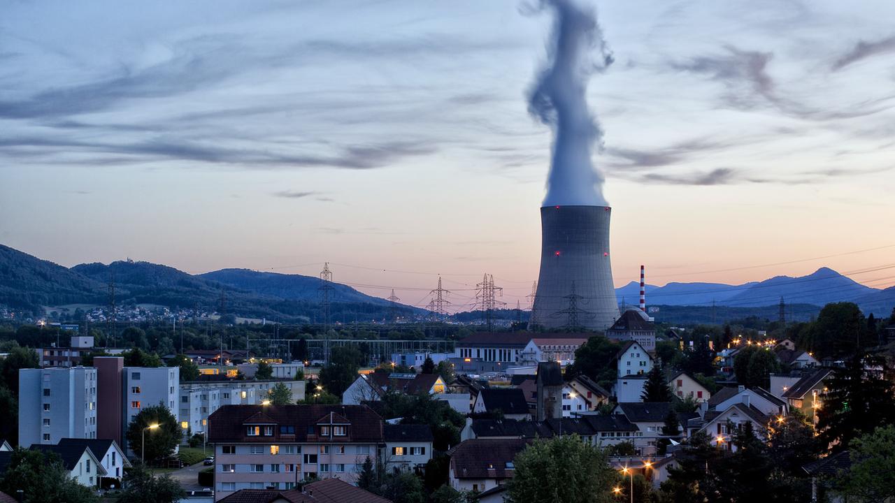 La central nucléaire de Gösgen, dans le canton de Soleure, photographiée le 29 mai 2011. [Keystone - Alessandro Della Bella]