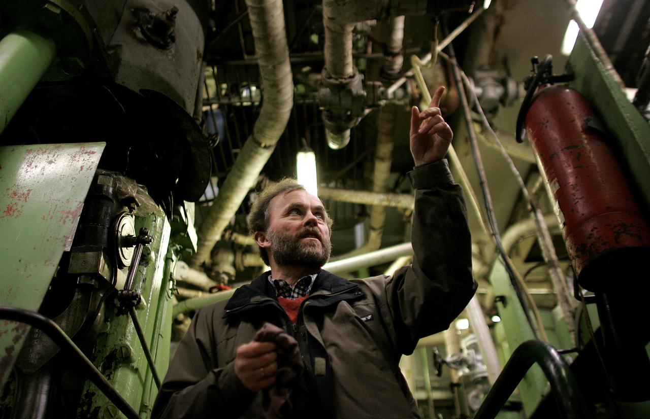 Kristján Loftsson, propriétaire de Hvalur, un fond de placement qui est aussi l'unique société chassant des baleines en Islande. [Reuters - Stoyan Nenov]