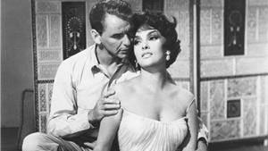 Frank Sinatra et Gina Lollobrigida dans le film "Never So Few" en 1959. [Keystone]