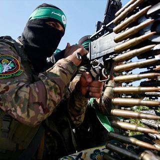 Un combattant du Hamas en 2014. [Reuters]
