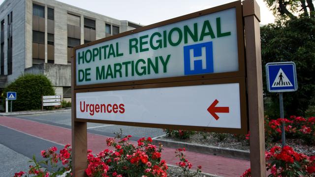 L'hôpital de Martigny [Keystone]