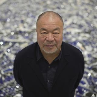 L'artiste et activiste chinois Ai Weiwei à Londres, le 4 avril 2023. [AFP - Kin Cheung]