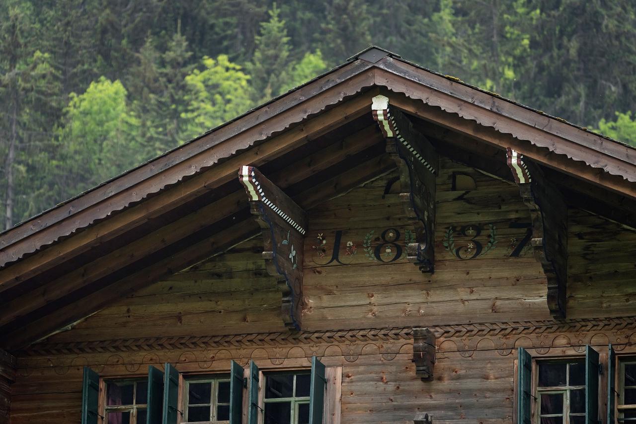 Détail d'un chalet, Les Ormonts. [L'Oeil d'Anouk - Anouk Ruffieux]