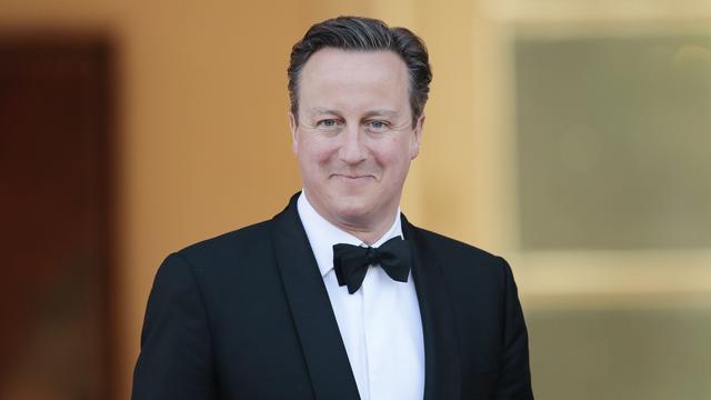 L'ancien Premier ministre britannique David Cameron revient au gouvernement. [Keystone - AP Photo/Markus Schreiber]