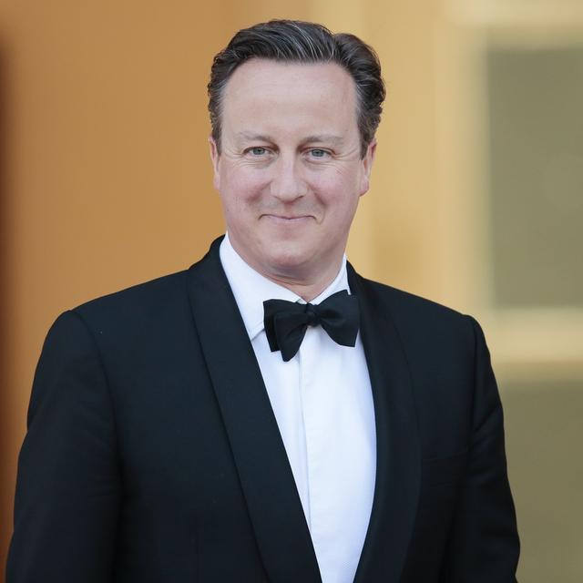L'ancien Premier ministre britannique David Cameron revient au gouvernement. [Keystone - AP Photo/Markus Schreiber]