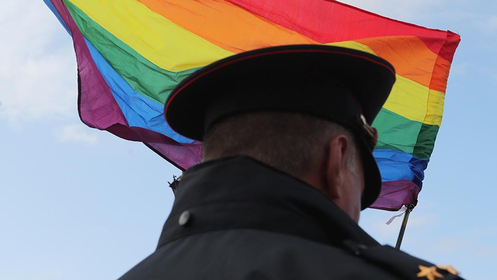Le ministère russe de la Justice a indiqué avoir demandé l'interdiction pour "extrémisme" du "mouvement de société international LGBT". [Reuters - Anton Vaganov]