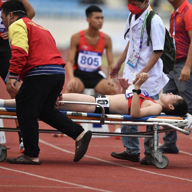 Sport de haut niveau et souffrance, indissociables ? [AFP - Ye Aung Thu]