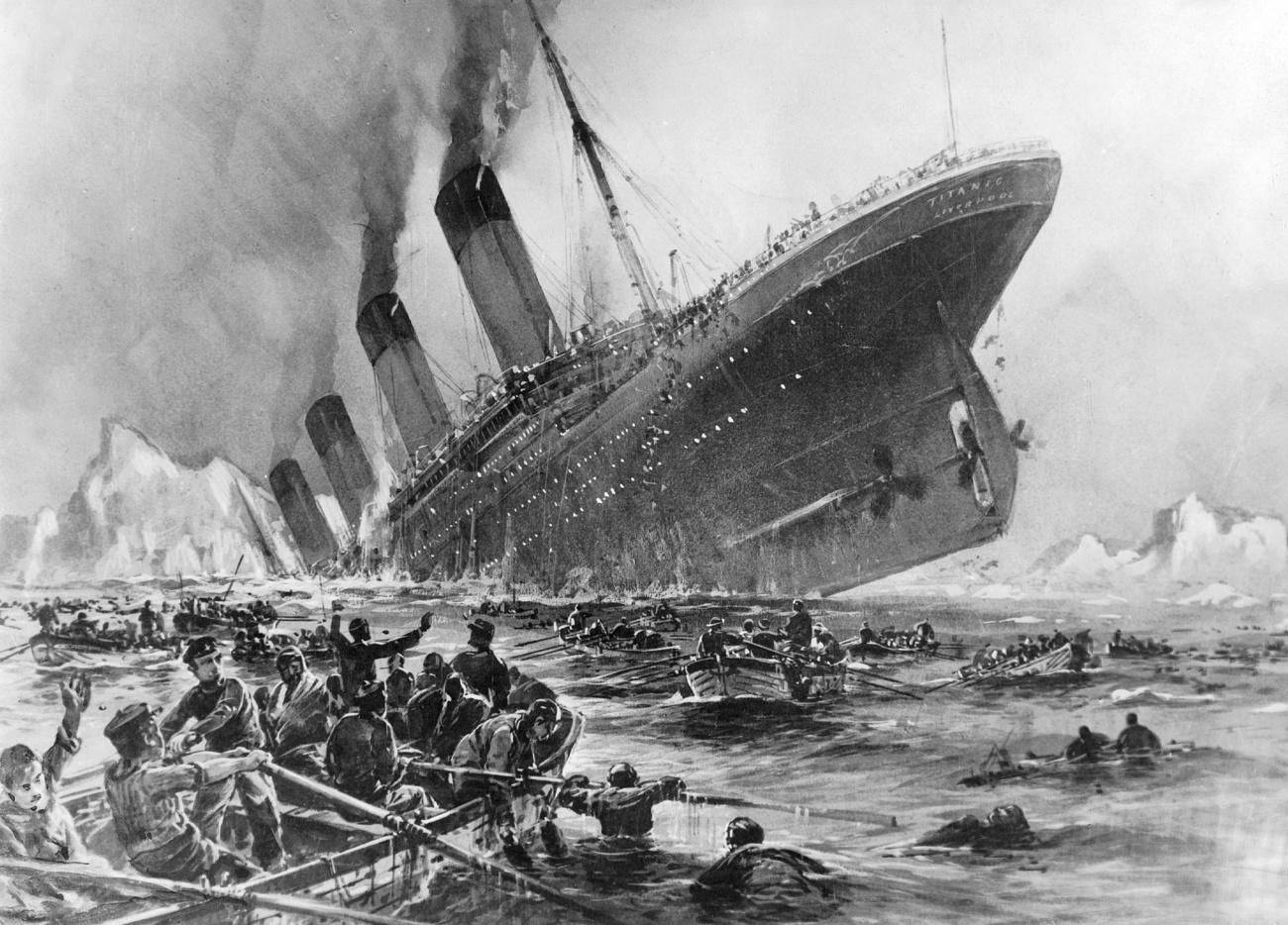 Le 14 avril 1912, le Titanic sombrait. [KEYSTONE - ANONYMOUS]