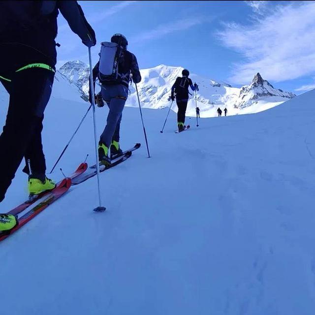 La Patrouille des glaciers ne sera courue que depuis Arolla et non depuis Zermatt samedi. [RTS]
