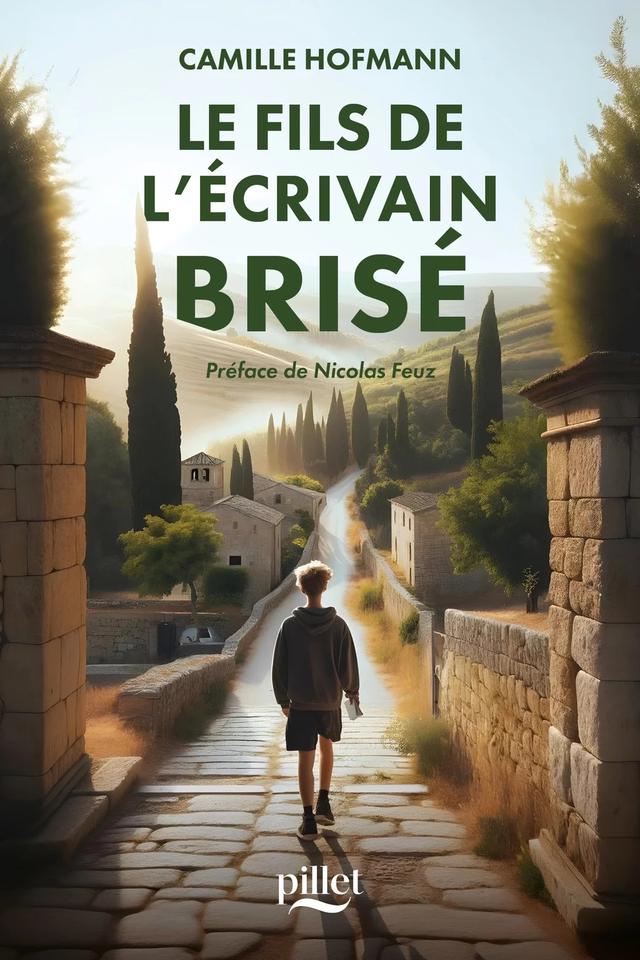 Couverture du "Fils de l'écrivain brisé", de Camille Hofmann. [Editions Pillet]