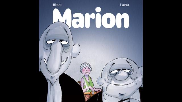 La couverture de la BD "Marion" de Binet et Larat. [Dargaud]