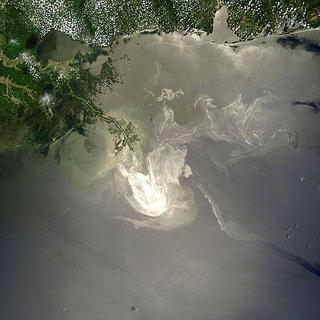 Marée noire de Deepwater Horizon. [NASA]