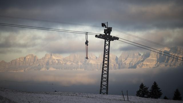 Les acteurs touristiques de montagne s'unissent face au défi du réchauffement climatique. [KEYSTONE - GIAN EHRENZELLER]