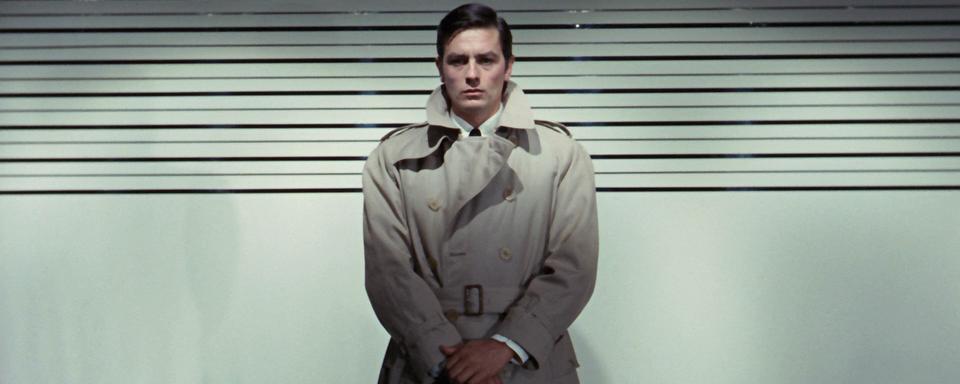 Alain Delon, ''Le Samouraï'' de Jean-Pierre Melville. [Films Borderie - Fida Cinematografica - Collection ChristopheL via AFP]