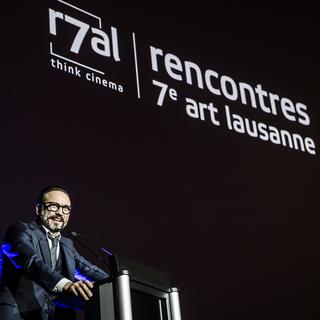 Les Rencontres du 7e Art Lausanne, festival fondé et présidé par Vincent Perez. [Keystone - Jean-Christophe Bott]