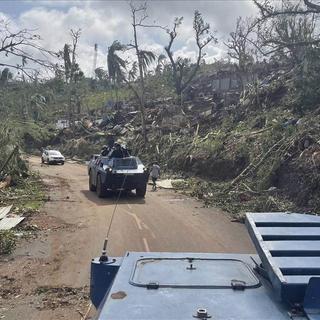 Une course contre la montre est engagée pour venir en aide aux sinistrés de Mayotte. [Keystone]