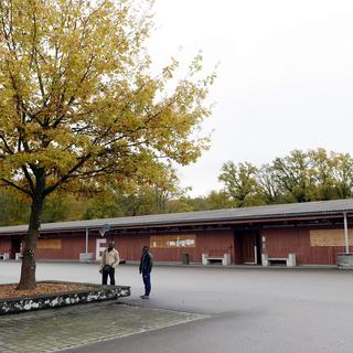 Le centre d'asile temporaire de Bremgarten (AG) va fermer ses portes. [Keystone - Walter Bieri]