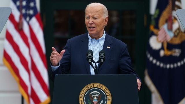 Joe Biden s'est montré très clair sur ses intentions lors d'un discours le jour de la fête nationale américaine. [KEYSTONE - WILL OLIVER]