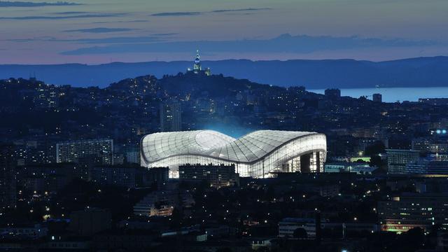 Le stade Orange Vélodrome, Marseille.