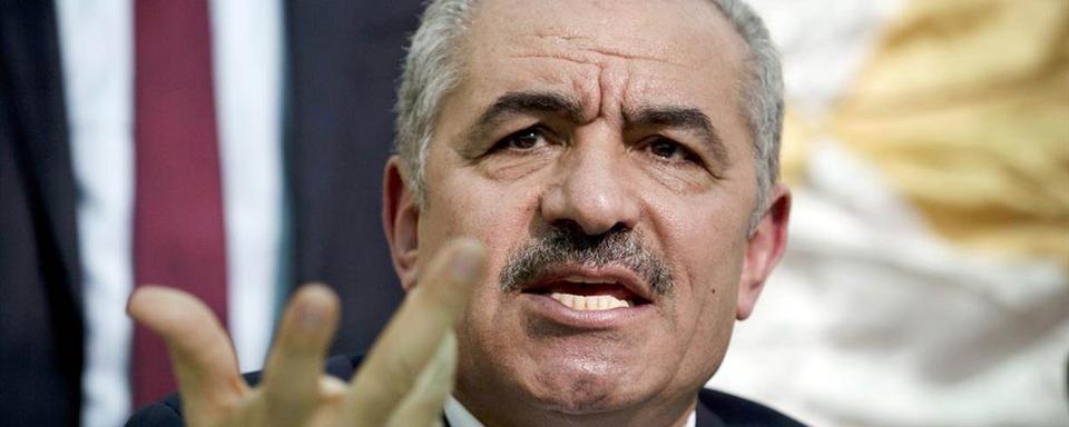 Le Premier ministre palestinien Mohammad Shtayyeh a annoncé la démission du gouvernement de l'Autorité palestinienne. [Keystone/AP]