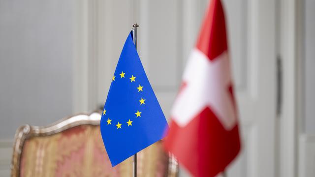 Le Conseil fédéral a pris une décision importante lors de sa séance de vendredi quant au paquet d'accords avec l'UE. [KEYSTONE - ANTHONY ANEX]