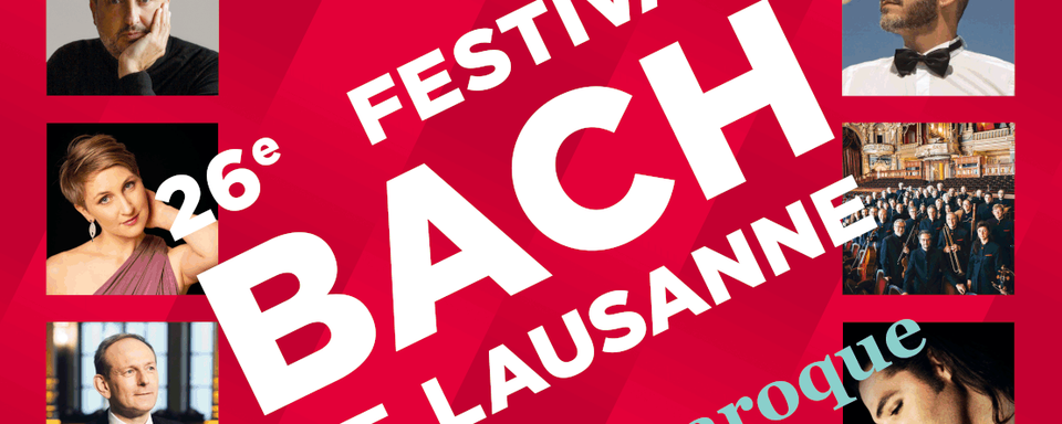 L'affiche du 26e festival Bach de Lausanne. [DR]