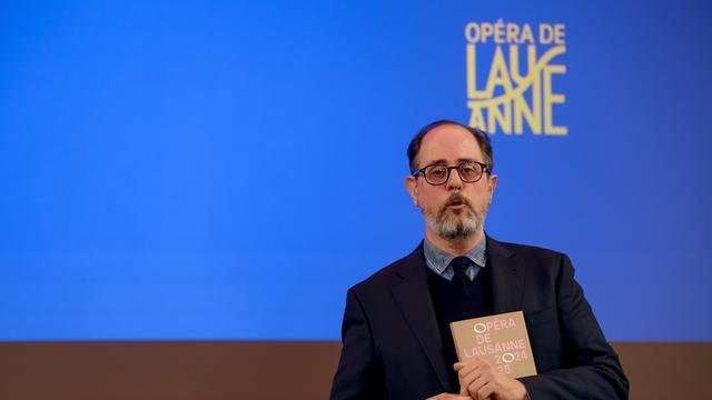 Claude Cortese, le nouveau directeur de l'Opéra de Lausanne. [Keystone - Jean-Christophe Bott]