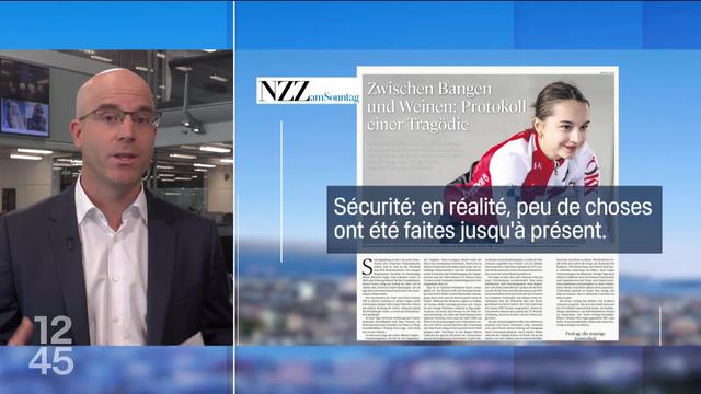 La presse dominicale revient sur le décès de la cycliste Muriel Furrer et sur les circonstances de l'accident