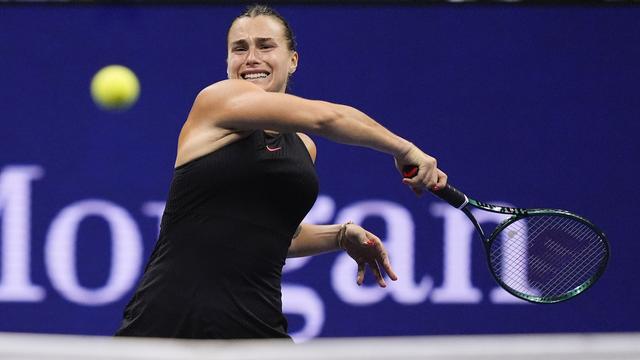 Aryna Sabalenka continue d'impressionner à Flushing Meadows. [Keystone - Julia Nikhinson]