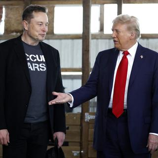 Donald Trump aurait nommé Elon Musk au ''DOGE''. [AFP - Anna Moneymaker]