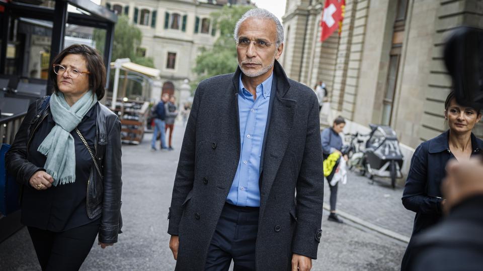 Le procès en appel de Tariq Ramadan s'est ouvert lundi à Genève. [Keystone - EPA/Valentin Flauraud]