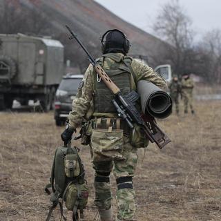 L'armée ukrainienne pourra tirer sur le territoire russe avec des armes allemandes. [Keystone]
