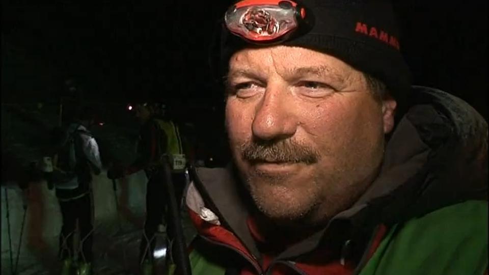 Jean-Michel Bournissen, directeur technique de la Patrouille des Glaciers. [RTS]