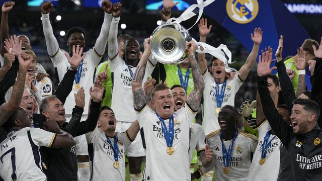 La saison passée, le Real Madrid avait une fois de plus fait main basse sur la fameuse Coupe aux grandes oreilles. [KEYSTONE - FRANK AUGSTEIN]