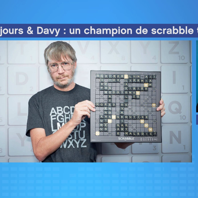 Des jours & Davy - Un champion de scrabble très spécial [RTS]