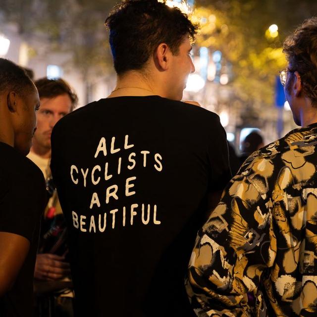 Paul est un jeune cycliste qui a été tué par une voiture à Paris. [AFP - Hans Lucas]