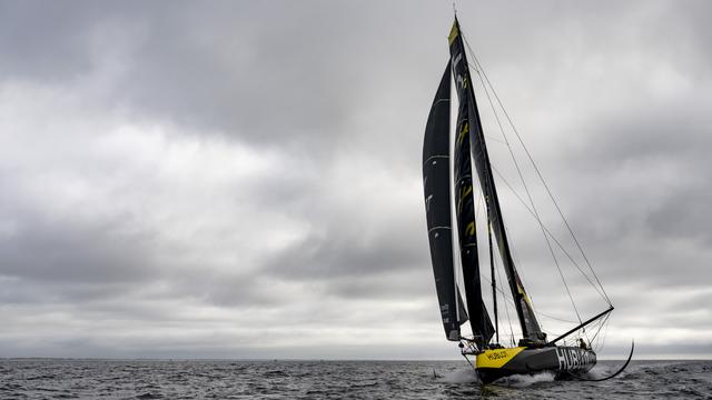 Les marins du Vendée Globe entrent dans la zone délicate du milieu de l'Atlantique dite ''Pot-au-Noir''. [Keystone - Jean-Christophe Bott]