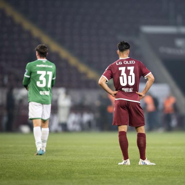 Une précédente rencontre entre Servette et Saint-Gall. [Keystone - Cyril Zingaro]